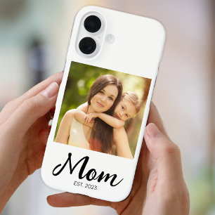 Coque Pour iPhone 16 Photo de script établi par maman