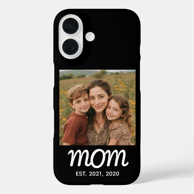 Coques Case-Mate iPhone Photo de script établi pour maman noire (Verso)