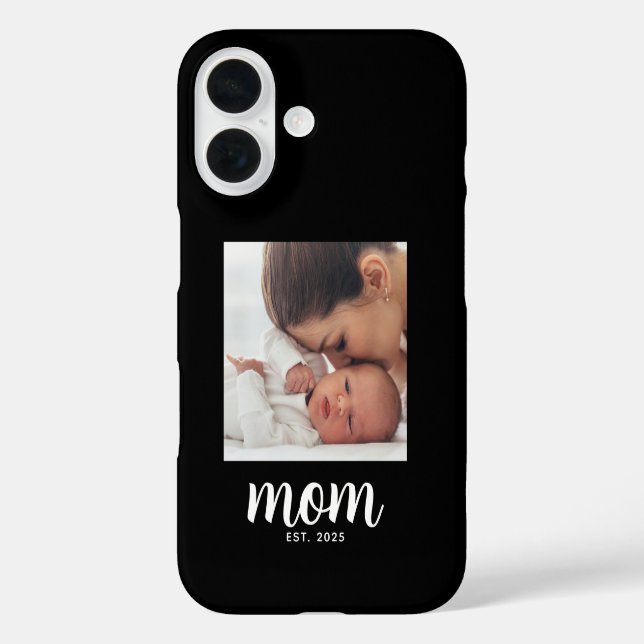 Coques Case-Mate iPhone Photo de script établi pour maman noire (Verso)