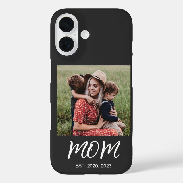 Coques Case-Mate iPhone Photo de script établi pour maman noire (Verso)