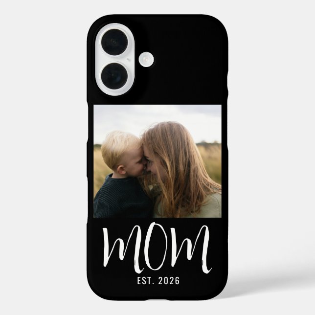 Coques Case-Mate iPhone Photo de script établi pour maman noire (Verso)