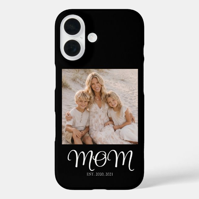 Coques Case-Mate iPhone Photo de script établi pour maman noire (Verso)