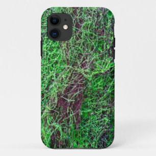 Case-Mate iPhone Case Photo de texture de mousse de forêt verte vibrante