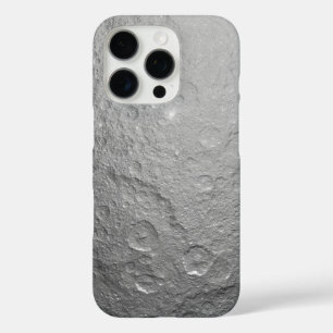 Coques iPhone 16 Pro Photo détaillée de la pleine lune Surface lunair