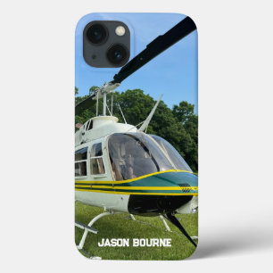Case-Mate iPhone Case Photo d'hélicoptère Monogramme, Aviation Cool et É
