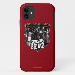 Coque iPhone 11 Photo d'insigne de groupe du peloton   de suicide
