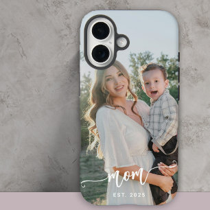 Coque Pour iPhone 16 Photo et texte personnalisés