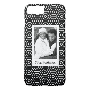 Coques Pour iPhone Photo faite sur commande et motif géométrique