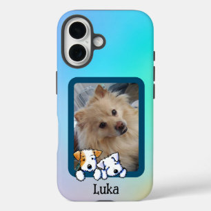 Coque Pour iPhone 16 Photo KiniArt Sealyham