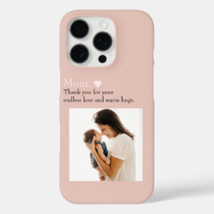 Coque iPhone 16 Pro Photo "Maman" personnalisée Boîtier de téléphone a