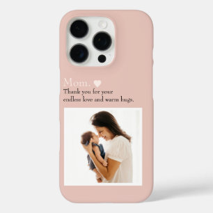 Coque iPhone 16 Pro Photo "Maman" personnalisée Boîtier de téléphone a