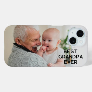 Coque Case-Mate iPhone Photo Meilleur Grand-Père Minimaliste Tout En Maju