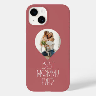 Coque Case-Mate iPhone Photo Meilleure maman Jamais Moderne Script Maman