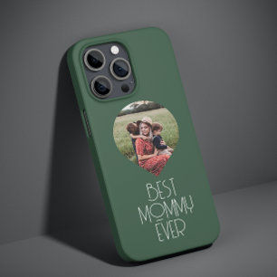 Coque Case-Mate iPhone Photo Meilleure Maman Toujours Écriture Moderne Ma
