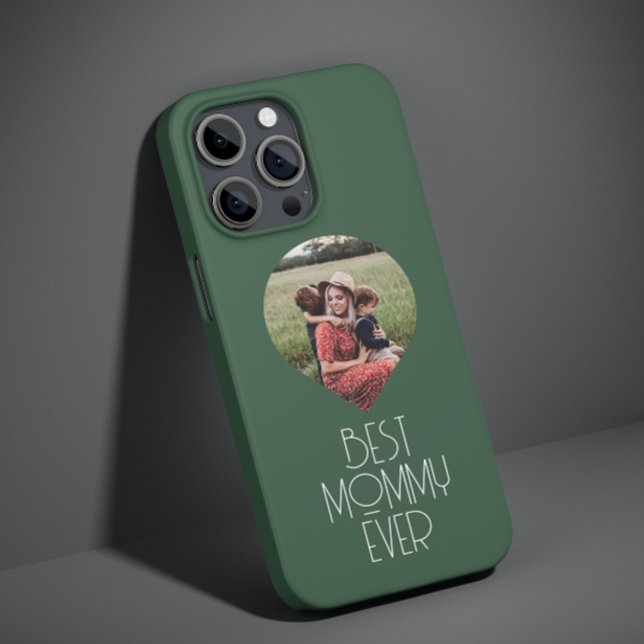 Coques Case-Mate iPhone Photo Meilleure Maman Toujours Écriture Moderne Ma (Créateur téléchargé)