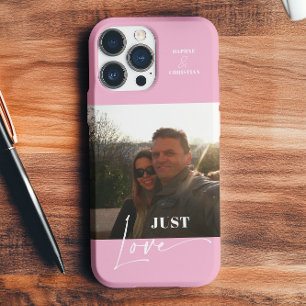 Coque Pour iPhone 16 Photo moderne couleur bleu