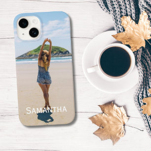 Coque Case-Mate iPhone Photo Monogramme Ajoutez votre photo Personnalisez