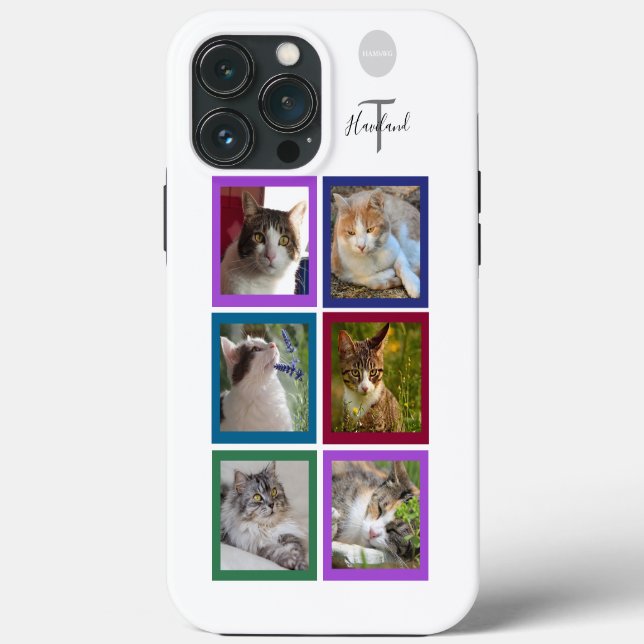 Coques Case-Mate iPhone Photo Monogramme Cellule HAMbyWG (Verso)