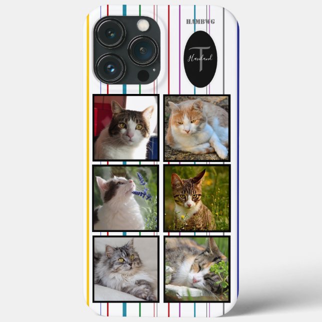 Coques Case-Mate iPhone Photo Monogramme Cellule HAMbyWG (Verso)