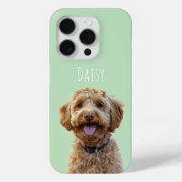 Photo Pastel Green Dog personnalisée