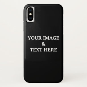 Case-Mate iPhone Case Photo Personalized Custom Black Your Own