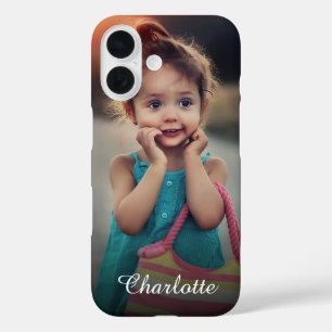 Coque Pour iPhone 16 Photo personnalisée