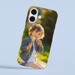 Coque Pour iPhone 16 Photo personnalisée<br><div class="desc">Cute Personnalisé iPhone 6 coque avec votre propre photo personnalisée. Vous pouvez cliquer sur le bouton "It" pour ajouter du texte personnalisé et poursuivre votre coque! Ce serait un grand cadeau de Noël pour la famille,  les amis,  les parents et les grands-parents!</div>