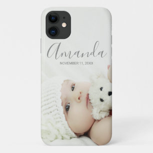 Case-Mate iPhone Case Photo personnalisée avec nom et texte personnalisé