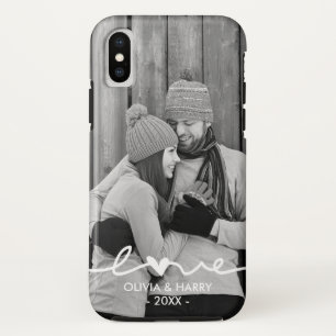 Case-Mate iPhone Case Photo personnalisée avec script d'amour