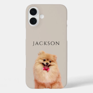 Coque Pour iPhone 16 Plus Photo personnalisée couleur naturelle personnalisé