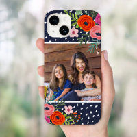 Photo personnalisée de la flore et des points bril