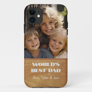 Case-Mate iPhone Case Photo personnalisée du meilleur papa du monde