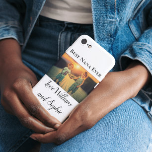 Case-Mate iPhone Case Photo personnalisée Meilleure Mamie Ever 