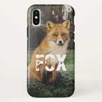 Photo personnalisée mignon animal Fox adorable nat
