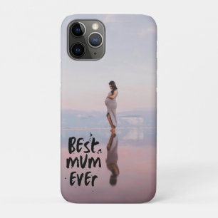 Case-Mate iPhone Case Photo personnalisée Moderne Meilleure maman Jamais