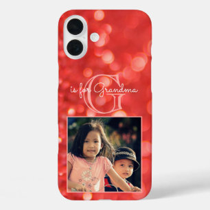 Coque Pour iPhone 16 Plus Photo Personnalisée Monogramme Ajouter Un Nom Cora