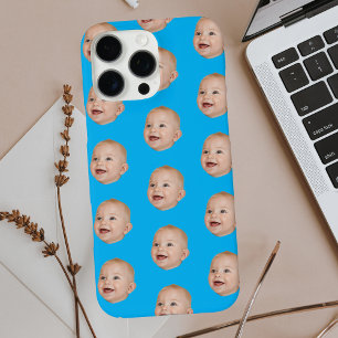 Coque iPhone 16 Pro Max Photo personnalisée Motif visage bébé personnalisé