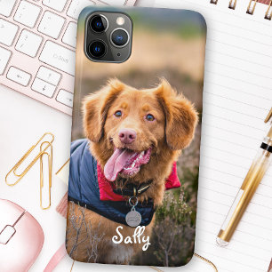 Case-Mate iPhone Case Photo personnalisée Nom du chat chien animal de co