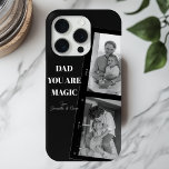 Coque Case-Mate iPhone Photo personnalisée 'Papa, tu es magique' Deux Pèr<br><div class="desc">Célébrez la magie de la paternité avec notre coque personnalisé 'Papa You Are Magic' iPhone 15 Pro ! Ce design unique présente un arrière - plan noir élégant, une photo chère de deux pères, et le message sincère "Papa, tu es magique". Ajoutez une touche spéciale en la customisant avec le...</div>