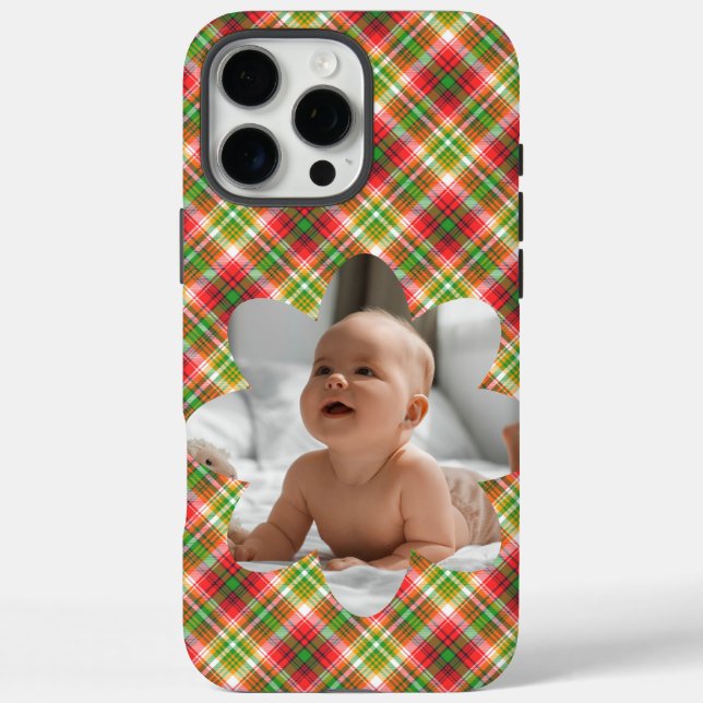 Coques Case-Mate iPhone Photo Plaid Case-Mate iPhone Case (Verso)