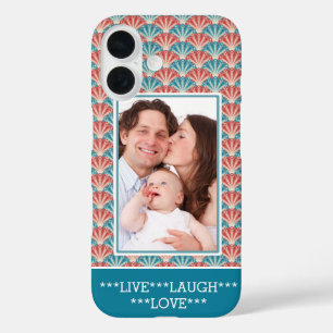 Coque Pour iPhone 16 Photo Portrait personnalisé avec Motif décoratif