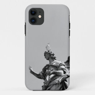 Coque Case-Mate iPhone Photo simple et moderne de mouette sur la statue