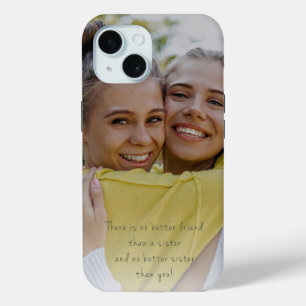 Coque Case-Mate iPhone Photo Soeur cadeau photo complet