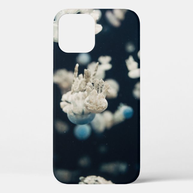 COQUES Case-Mate iPhone PHOTO SOUS-MARINE DE JELLYFISH BLANC (Verso)