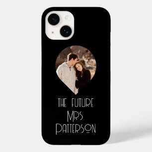Coque Case-Mate iPhone Photo The Future Mme Modern Bride Script Nom