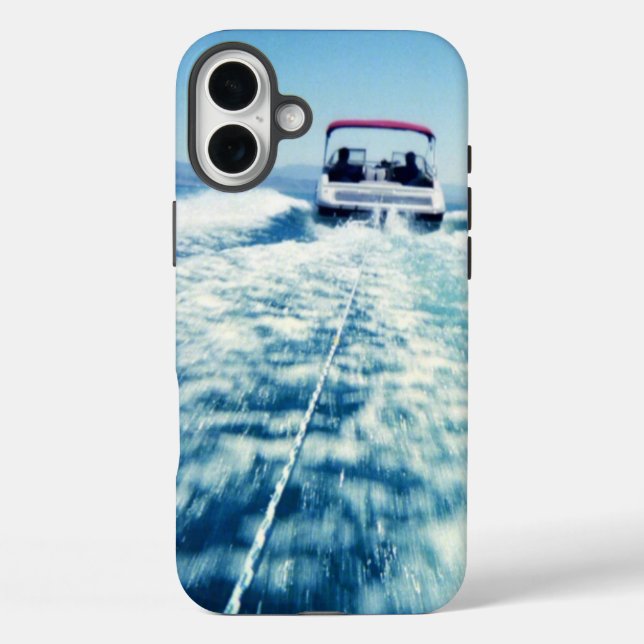 Coques Case-Mate iPhone Photo verticale de bateau de sport nautique à gran (Verso)