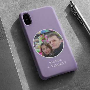 Coque Pour iPhone 16 Photo violette