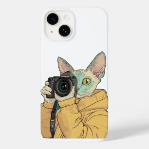 Coque Case-Mate iPhone Photographe de chat cool