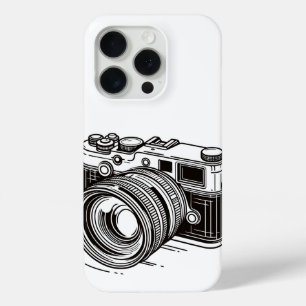 Coque Case-Mate iPhone Photographe Photographe Appareil photo reflex noir
