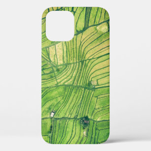 Case-Mate iPhone Case Photographie aérienne du champ de riz